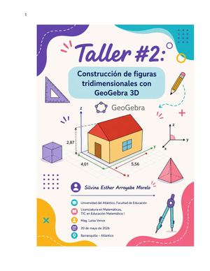 Taller 2 Casa 3d