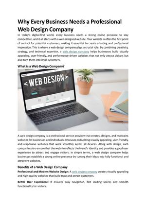 Best Web Design Company | NMS