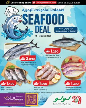 LuLu Seafood Deal 11 June 2026