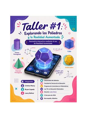 Taller 1 Realidad Aumentada Poliedros