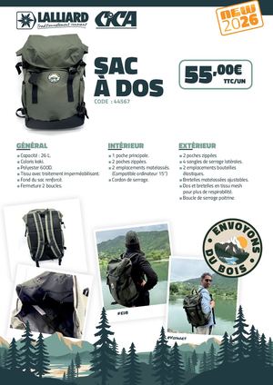 Sac à dos EDB 2026