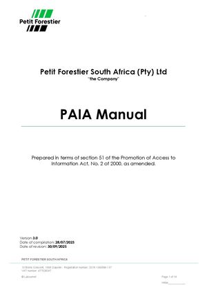 PF_ZA PAIA Manual