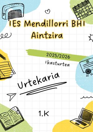 B Hi Mendilloriko Egunkaria (1k 2)