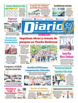 Portada, Jueves 11 De Junio De 2026