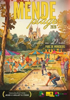 Programme Mende Plage 2026