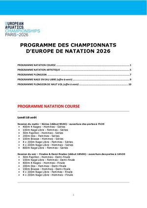 Programme Ce26 Fr