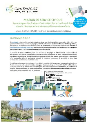 Mission de Service Civique : accompagner les équipes d’animation dans le développement des compétences des enfants