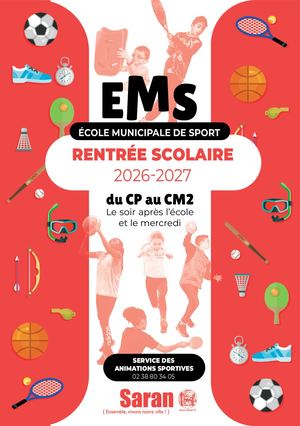 École Municipale de Sport 2026