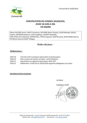 Convocation CM 18 06 2026