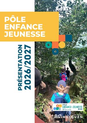 Livret Presentation Pôle Enfance-Jeunesse