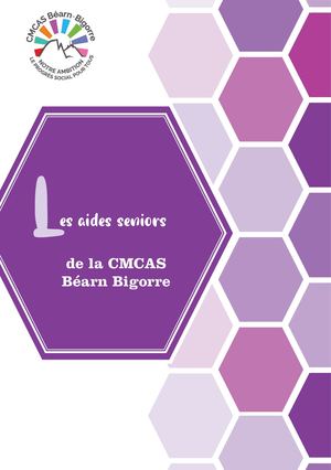 Livret Aides Seniors