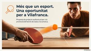 Presentació Ping Pong Project Vilafranca