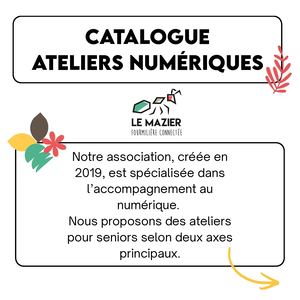Catalogue Ateliers Numériques