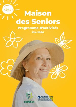 Maison des Seniors | Programme été 2026