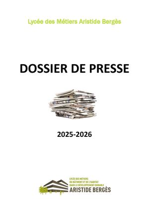 Dossier De Presse 2025 2026