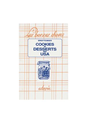Cookies et desserts des U.S.A. Extraits Et Table