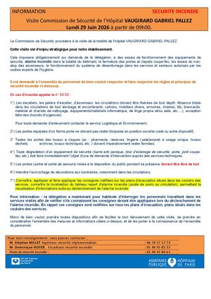 Message Information C S Vaugirard