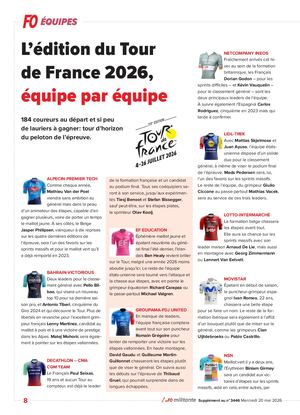 Special Tour 2026 Equipes