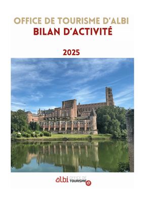 2025 - Bilan d'activités Albi Tourisme