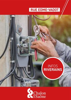 INFOS RIVERAINS - RUES VADOT ET D'UXELLES