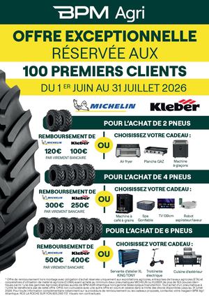 Opération Pneus BPM AGRI