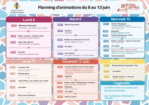 Du 8 Au 13 Juin