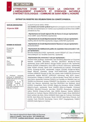 26c06f Attribution D Une Aide Pour La Creation Amenagement D Espaces Naturels D Interet Ecologique Commune De Saint Remy L Honore