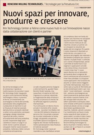 Ronchini Massimo srl ne Il Sole 24 Ore 11.06.2026