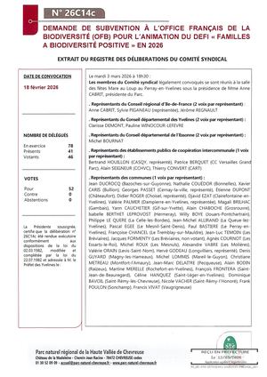26c14c Demande De Subvention A L Ofb Pour Le Defi Familles A Biodiversite Positive 2026