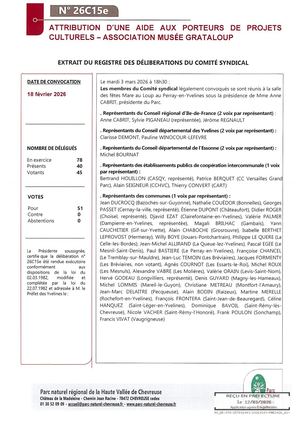 26c15e Attribution D Une Aide Aux Porteurs De Projets Culturels Association Musee Grataloup