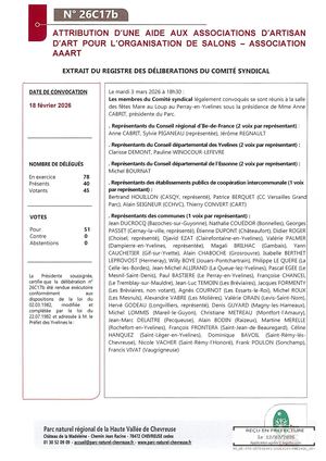 26c17b Attribution D Une Aide Aux Associations Pour L Organisation De Salons Association Aaart