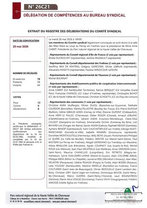 26c21 Delegation De Competences Au Bureau Syndical
