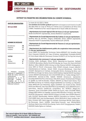 26c28 Creation Dun Emploi Permanent De Gestionnaire Comptable
