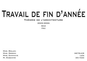 Theorie De L'archi