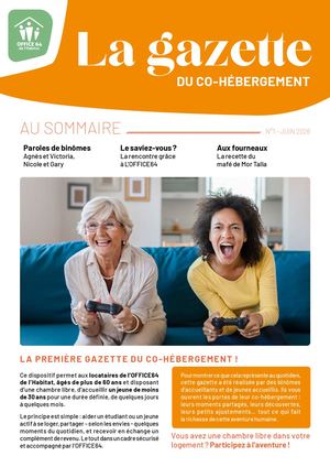 La Gazette du Co-hébergement n°1 - Juin 2026