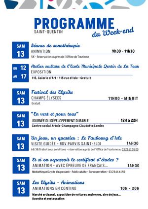 Programme Du We Sem 24
