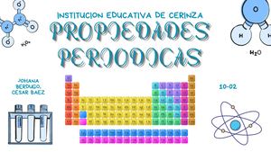 Propiedades Periodicas