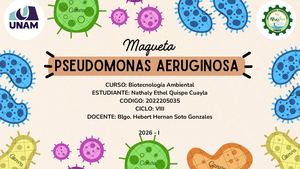 PSEUDOMONA AERUGINOSA: RESISTENCIA A LOS METALES PESADOS