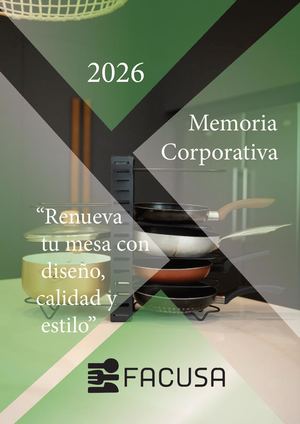 Memoria Corporativa Facusa 2