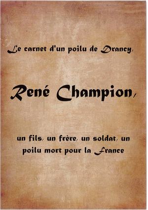 Carnet d'un poilu de Drancy Rene Champion CM2a Voltaire