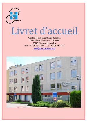 Février 2026 Livret D'accueil Du Centre Hospitalier Saint Charles Med Smr