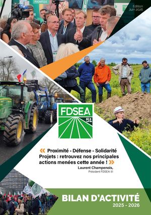 FDSEA 51 - Rapport Activite 2025