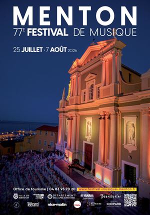 Programme Festival de Musique de Menton 2026