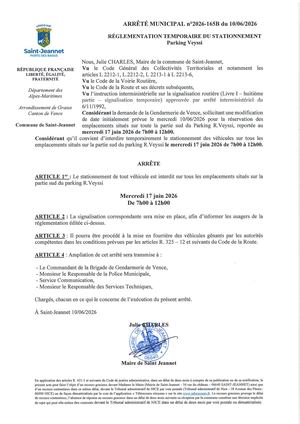 Am N°2026 165b Stat Parking Veyssi Gendarmerie Modificatif