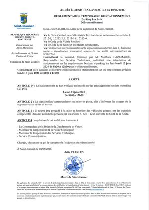 Am N°2026 173 Stat Pkg Les Prés Débroussaillement St