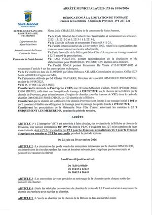 Am N°2026 175 Dt 19t 26t 32t Vbtp Chem Billoire Immobleu