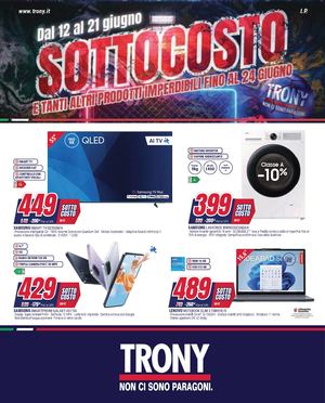 Trony Sottocosto Mondiale - Giugno 2026