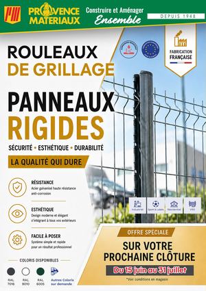 Promotion Grillage !!