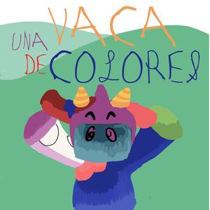 una vaca de colores