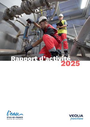 Rapport annuel 2025 - Franciliane, délégataire du SEDIF